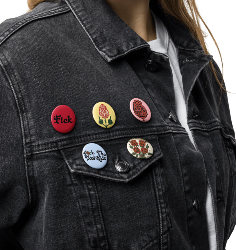 FTCK Set of pin buttons (5)