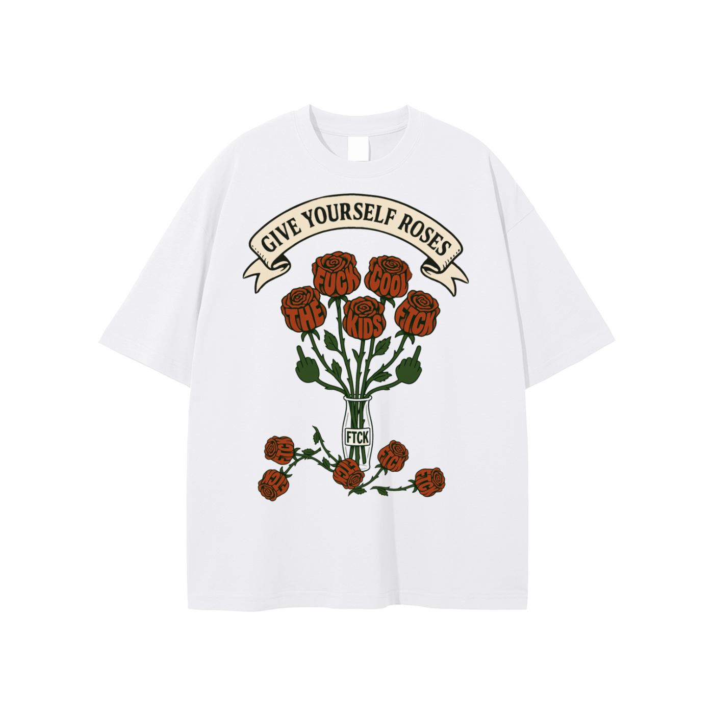 Give Yourself Roses Tee
