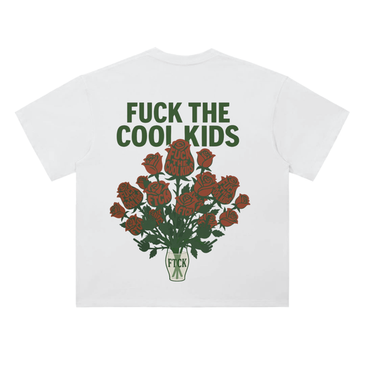 FTCK Dropped Shoulder Tee – “Fuck the Cool Kids” Statement Shirt